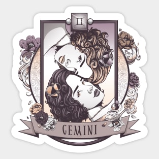 Gemini Sticker